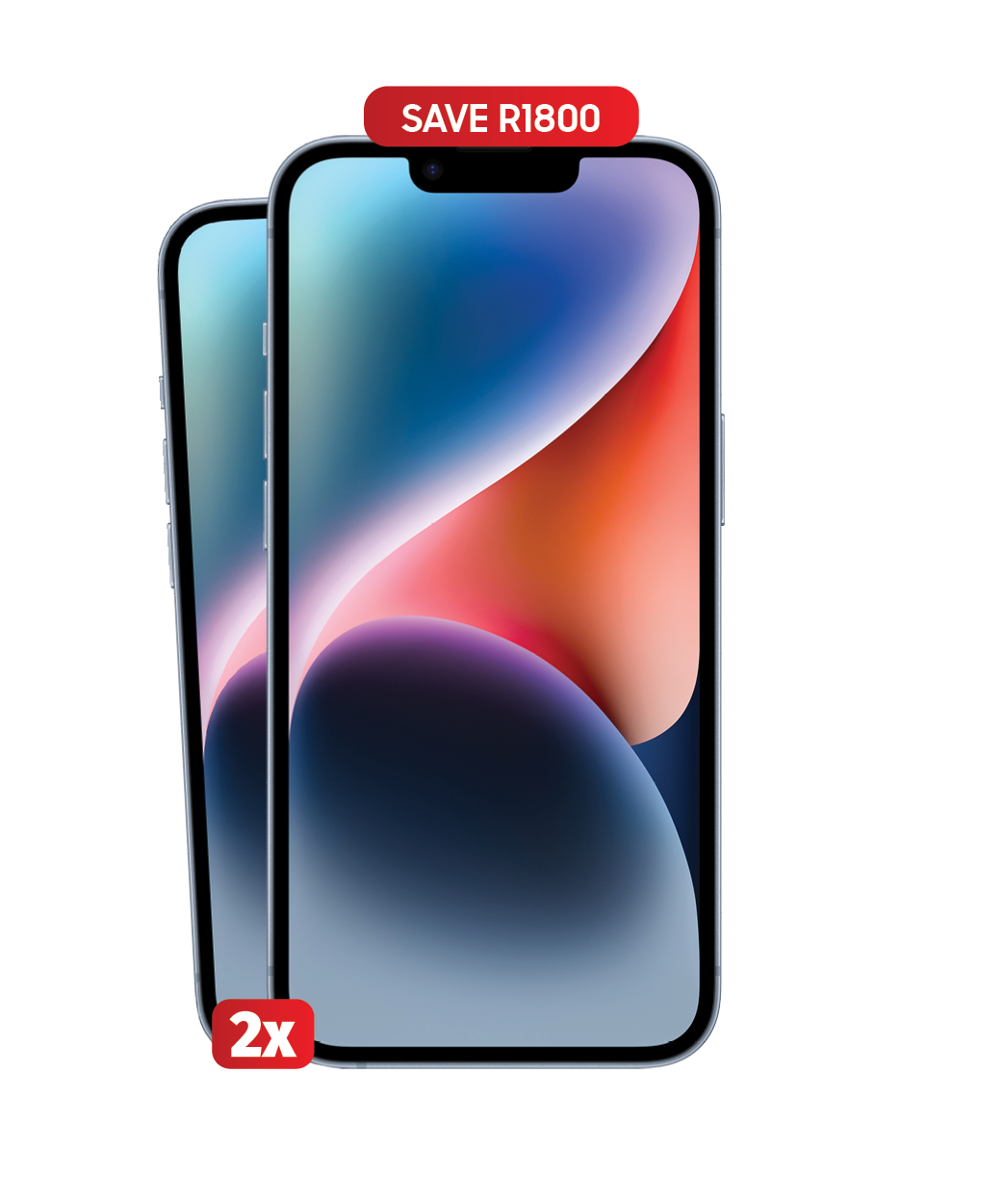 2 x Pre-Owned iPhone 14 128GB